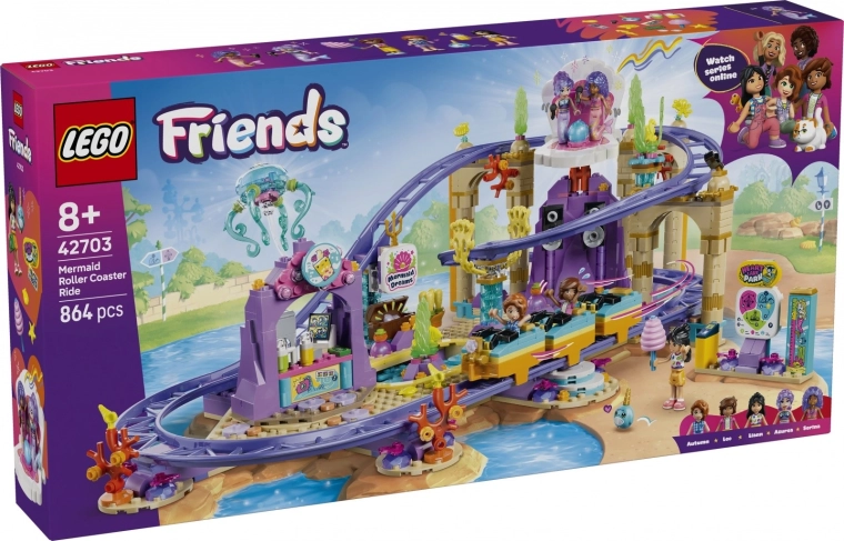 LEGO Friends zeemeermin-achtbaan