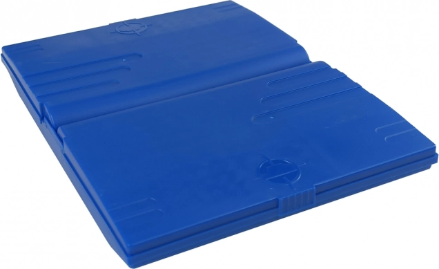 Logisch strategisch spel Schepen op zee Slag in koffer Blauw