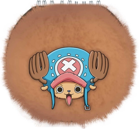 One Piece pluche ronde Chopper