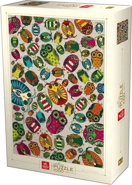 Puzzel uilen 1000 stukjes