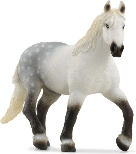 Figuur van een percheron-merrie