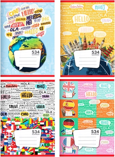 schoolschrift A5 30 vellen gelijnd – woordenlijst 8 mm