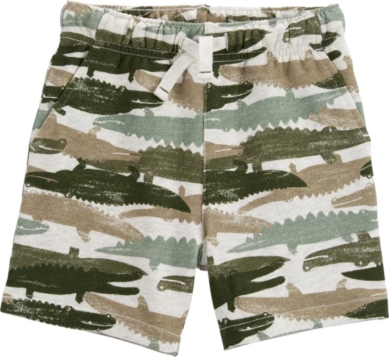 Carter's korte broek Green Aligators voor jongens 12 m