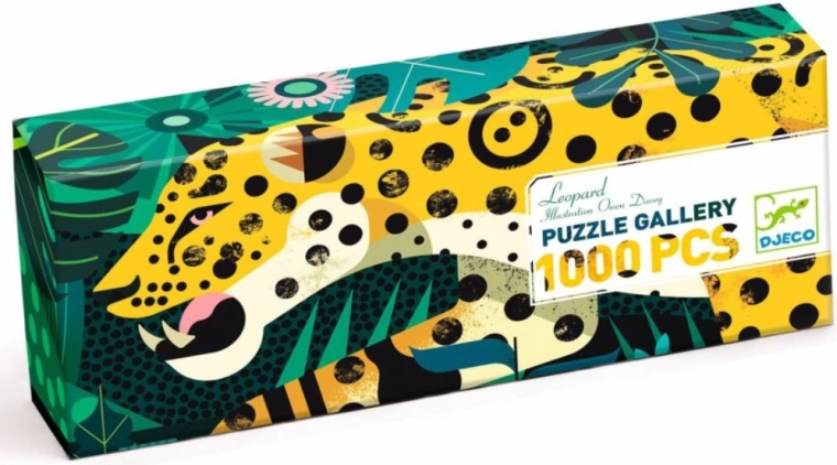 Djeco puzzel Luipaard met 1000 stukjes