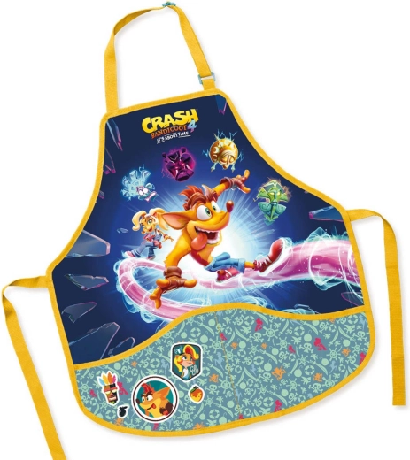 Kinderwerkschort Crash Bandicoot 50 × 55 cm