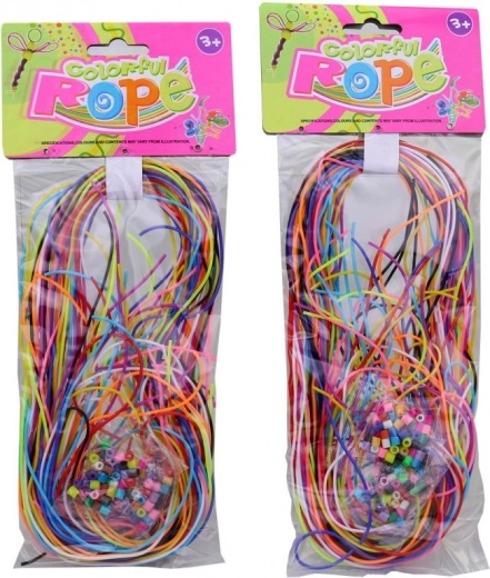 Vlechtkoorden met accessoires 80 cm