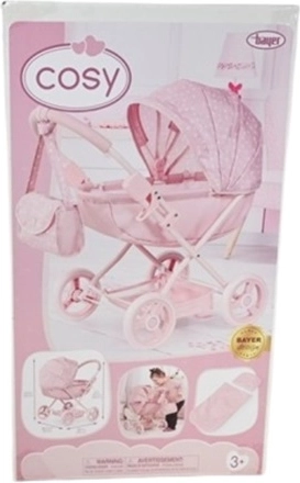 Bayer Design PramCosy roze poppenwagen