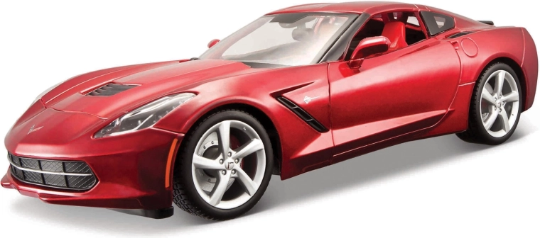 Maisto 2014 Corvette Stingray metalen model rood 1:18
