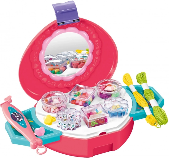 armbanden maken set in handtas 19 cm