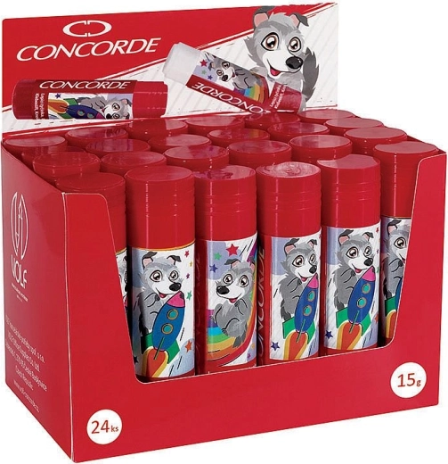 Lijmstift CONCORDE Volfík 15 g, mix motieven