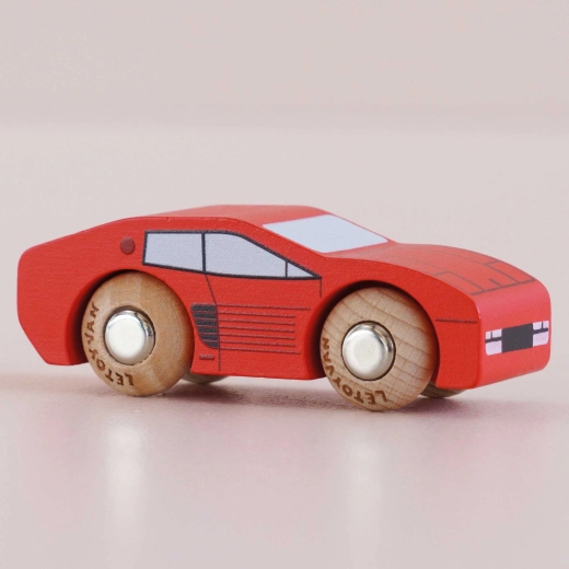 Le Toy Van houten raceautootje Marco