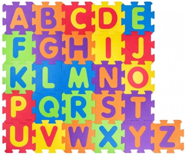 Schuimpuzzel Alfabet