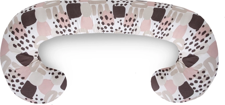 Cebuška Physio Duo zwangerschaps- en voedingskussen jersey Boho 300 cm