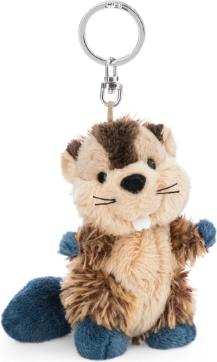 Pluchen sleutelhanger NICI bever Harry 10 cm