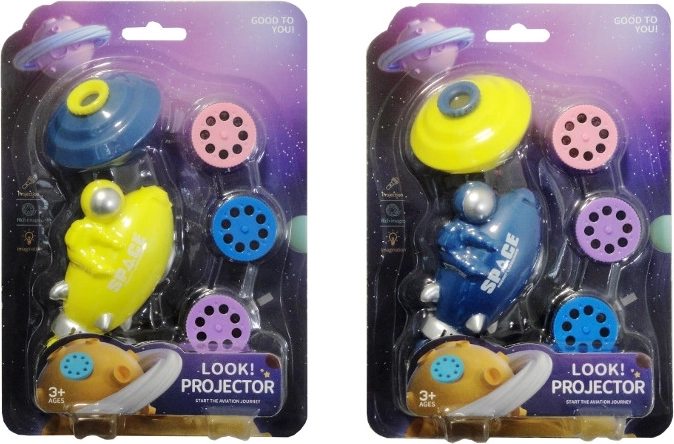 Kinderprojector met verwisselbare schijfjes – dinosaurussen, dieren en planeten