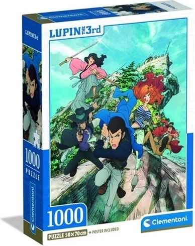 Puzzle Compact Lupin III 1000 stukjes