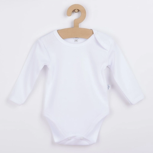 Babyromper met lange mouwen BOBAS FASHION – wit