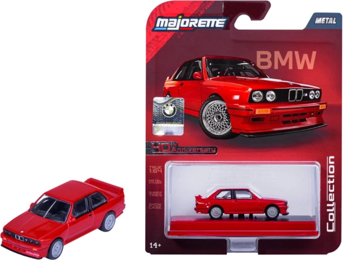 Verzamelbaar metalen model BMW M3 uit 1986 op schaal 1:64