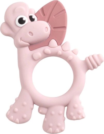 Bibado multisensorische bijtring Dotty the Dinosaur blush - 1 stuk
