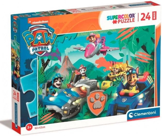 Puzzel CLEMENTONI PAW Patrol maxi 24 stukjes