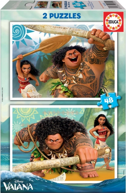 Disney puzzel Moana 2 x 48 stukken