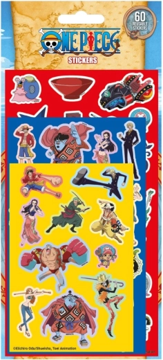 One Piece-set stickers (60 stuks)