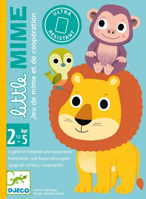 Kaartspel voor de allerkleinsten Kleine Jongdieren DJECO