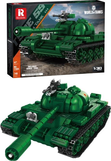 Bouwset tank Type 59 World of Tanks (748 onderdelen)