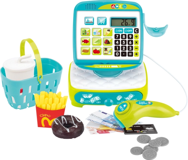 Kinderkassa met accessoires