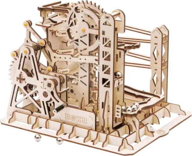ROKR houten knikkerbaan Explorer – 3D-puzzel