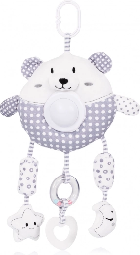 Pluchen hangspeeltje voor kinderwagen en ledikant Big Bear CHIPOLINO