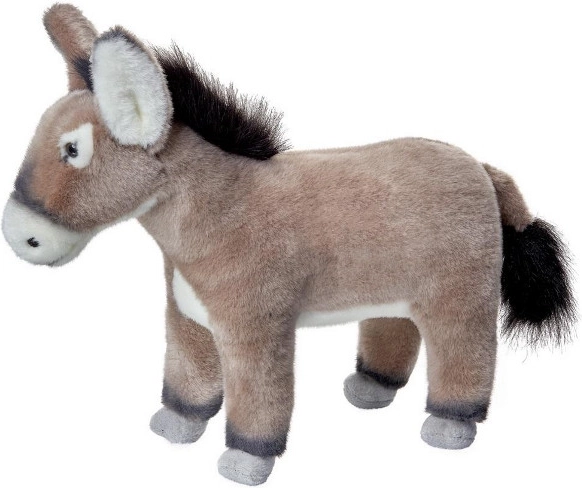 Pluchen ezel 33 cm