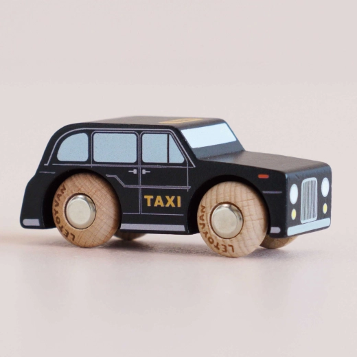 Houten Londense taxi Bertie Le Toy Van