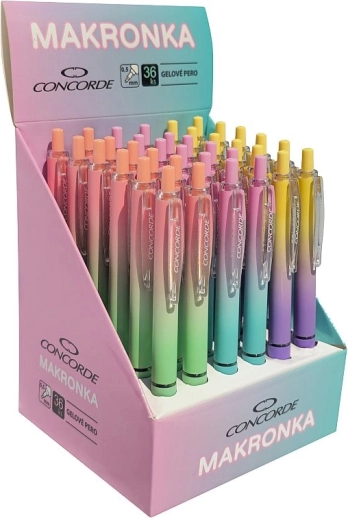 Gelpen Concorde Makronka, blauwe vulling 0,5 mm