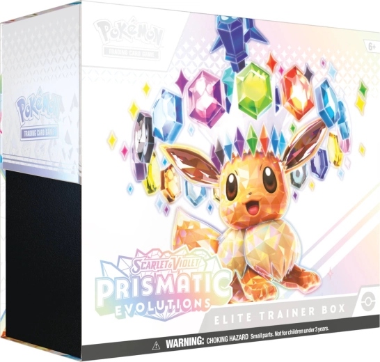 Pokémon TCG Prismatic Evolutions Elite Trainer Box met 9 boosters