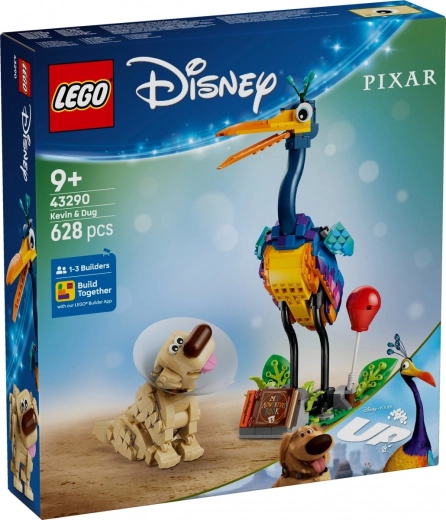 LEGO Disney en Pixar Up: Kevin en Dug – bouwset om te tonen en mee te spelen
