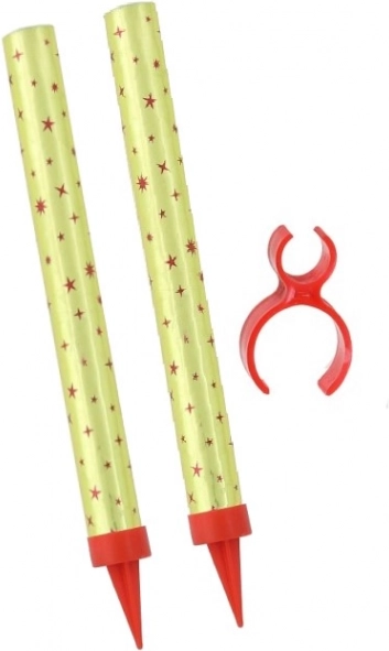 Gouden partyfontein met fleshouder