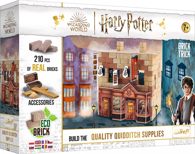 Trefl Brick Trick Harry Potter Bouwset Winkel voor Topkwaliteit Zwerkbalbenodigdheden