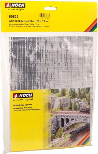 Noch aluminium gaasdoek voor modelterrein 100 × 75 cm