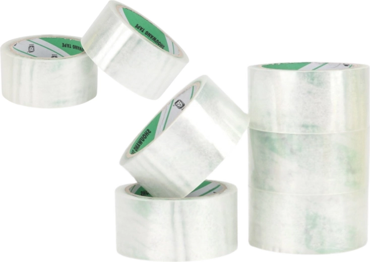 Transparante verpakkingstape acryl 48 mm x 60 m