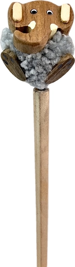 Houten potlood met pompon Olifant 2Kids Toys