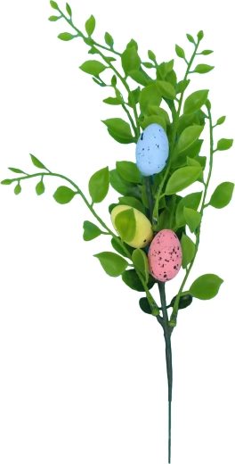 Buxustak met paaseitjes 30 cm