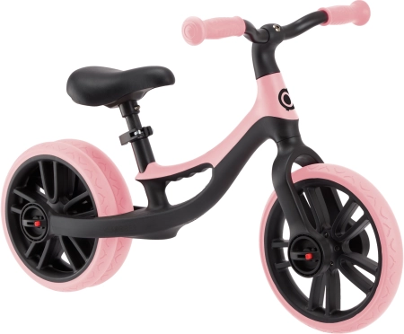 Globber kinderloopfiets Go Bike Elite Duo - Pastelroze