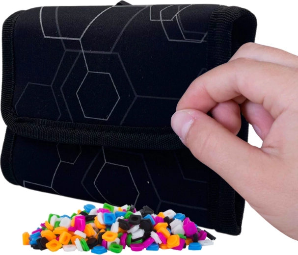 Pixie Crew portemonnee Hexa Harmony zwart