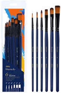 Set penselen 6 stuks