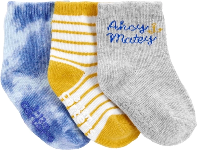 Carter’s kindersokken voor jongens, mix van designs, 3 paar