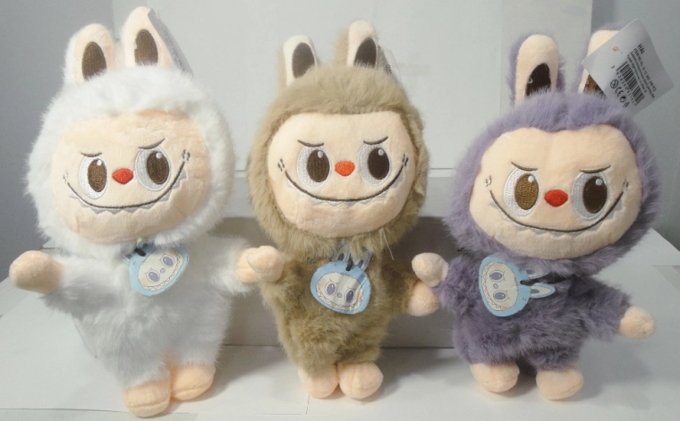 pluchen mascotte – verschillende kleuren