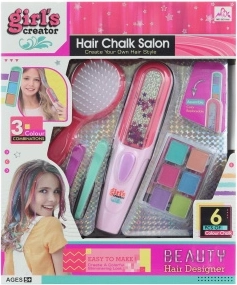 Haarstudio met haarkrijt