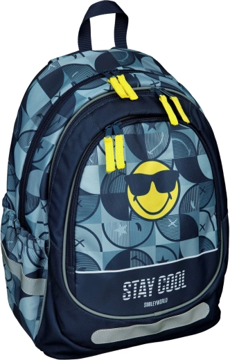 Smiley schoolrugzak - 1 stuk