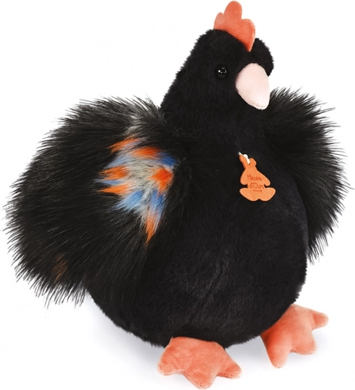 Doudou Histoire d’Ours Pluche kip zwart 28 cm